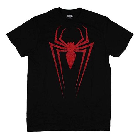 Spiderman Outfit, Spiderman Shirt, T Shirt Logo Design, Marvel Hoodies, Shirt Logo Design, Batman T Shirt, T Shirt Painting, Graphic Tee Design, Black Shop