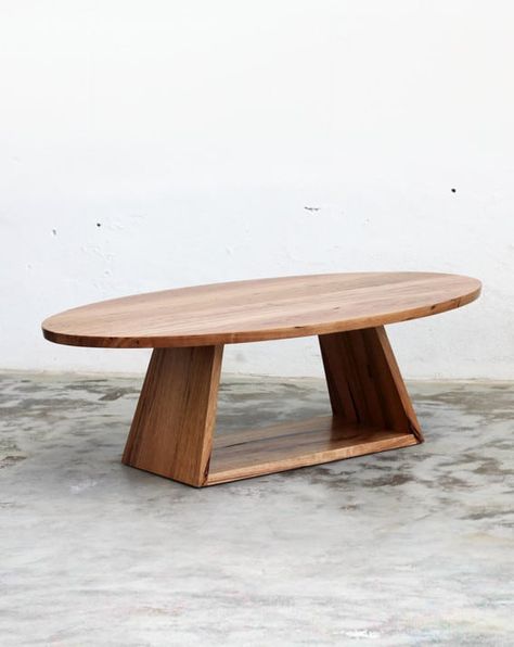 Elliptical Coffee Table - Recycled Timber Furniture Melbourne, Yard Furniture Caffe Table, Recycled Timber Furniture, Cheap Coffee Table, Yard Furniture, Recycle Timber, Coffee Table Furniture, Custom Coffee Table, Soft Furniture, Coffee Table Legs