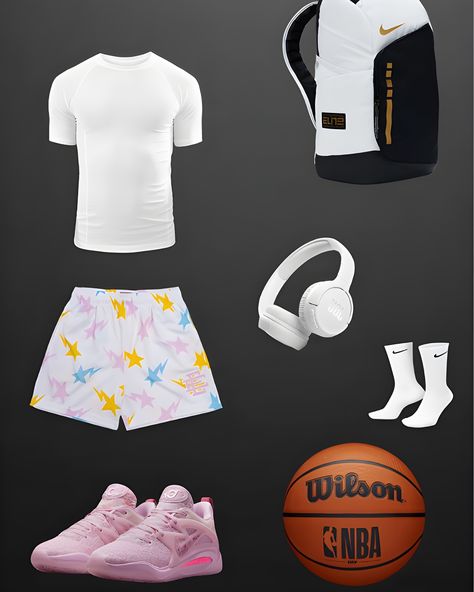 Outfit ideas 4 hoopers🏀. Link in bio🔗✅. #basketball #outfit #clothing #foryou #athletes #nba #hiphop Hooping Fits, Basketball Fits, Basketball Outfits, Ball Outfits, Basketball Outfit, Drip Clothing, Basketball Accessories, Boyfriend Gift Basket, Styled Outfits