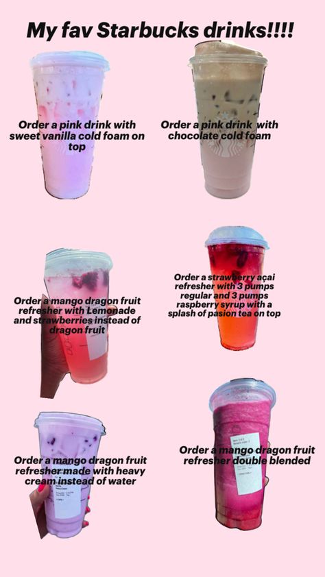 #preppy#starbucks Preppy Starbucks, I Love Starbucks, Strawberry Acai Refresher, Starbucks Secret Menu Recipes, Starbucks Tea, Cold Starbucks Drinks, Secret Starbucks Recipes, Starbucks Drinks Diy, Iced Starbucks Drinks