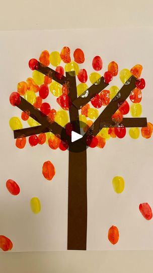 9.6K views · 501 reactions | Fingerprint Fall Tree 🍂🍁

Follow @artsandcrafts4kids for more deas! 🌟
.
.
.
#sensoryactivities #artsandcrafts #diyartsandcrafts #activitiesforkids #kidsactivities #earlychildhoodeducation #playlearningideas #fall | Mel  |  Early Childhood Educator | Skyline · Season of Fall Fall Tree Crafts For Kids Preschool, Fall Trees Preschool Art, Fall Tree Art Projects For Kids, Autumn Tree Art For Kids, Fall Tree Kindergarten Art, Tree Activities, Early Childhood Educator, Fruit Crafts, Children Crafts