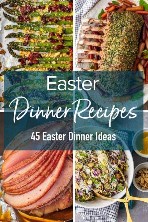 Easy Easter Dinner Recipes, Easter Meals, Easy Easter Dinner, Easter Sides, Easter Dinner Menus, Healthy Easter Recipes, Easter Dinner Ideas, Easter Meal, Easter Side Dishes