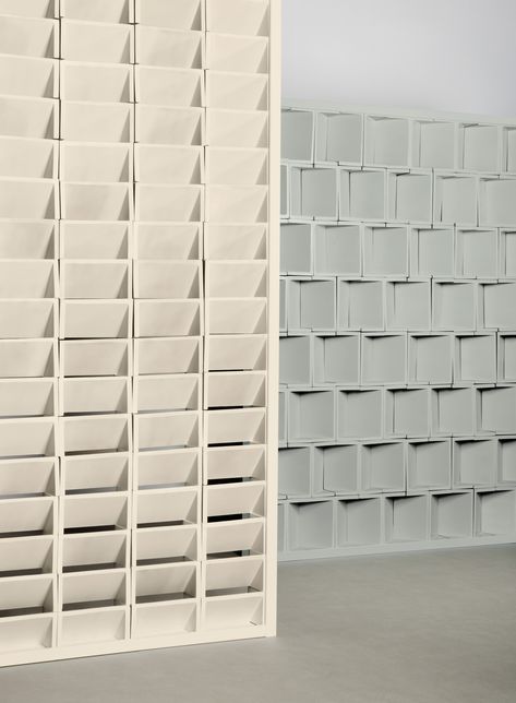 Terracotta room divider MISTRAL By MUTINA design Barber & Osgerby Tiles Color, Designer Tiles, Encaustic Tile, Wall Texture, Terracotta Tiles, Partition Wall, Interior Photo, Facades, French Design