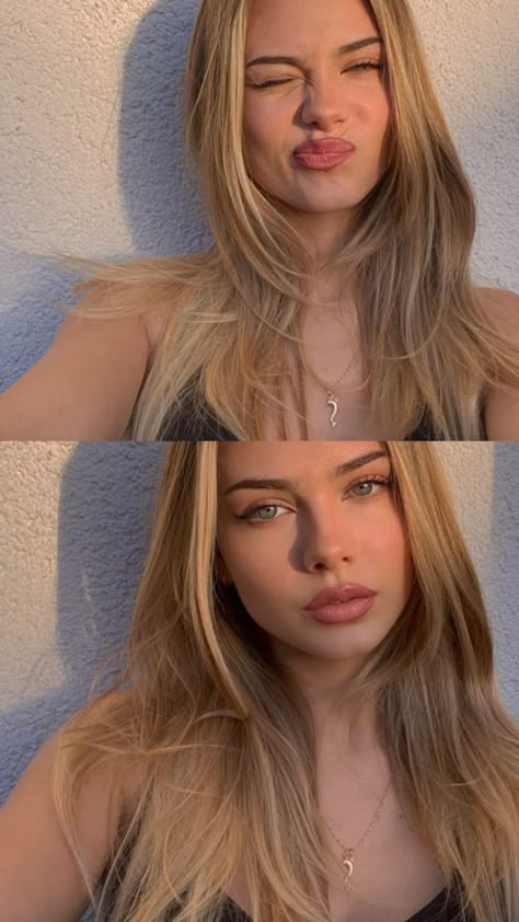 Feeling Nervous, Pedri Gonzalez, Blond Ombre, Foto Poses, Selfie Ideas Instagram, Your Crush, Blonde Beauty, Pretty Selfies, Blonde Girl