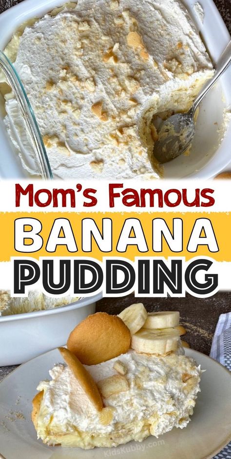 Banana Pudding Recipe With Cream Cheese, Cool Whip Banana Pudding, Banana Pudding Cream Cheese, Cream Cheese Condensed Milk, Best Banana Pudding Ever, Nilla Wafer Banana Pudding, Peanut Butter Banana Recipes, Pudding Whipped Cream, The Best Banana Pudding