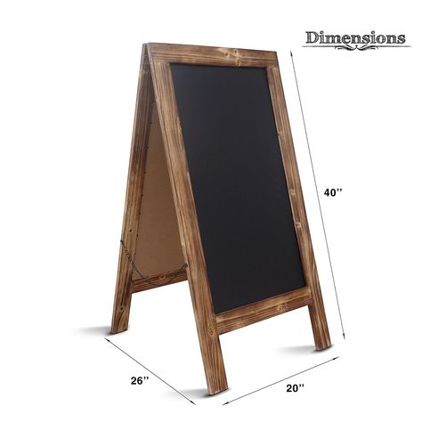 A Frame Menu Board, Stand Board Design, Diy Sandwich Board Sign, A Frame Sign Diy, A Frame Sign Design, Diy A Frame Sign, Diy Sandwich Board, Sidewalk Chalkboard Sign, Chalkboard Menu Board