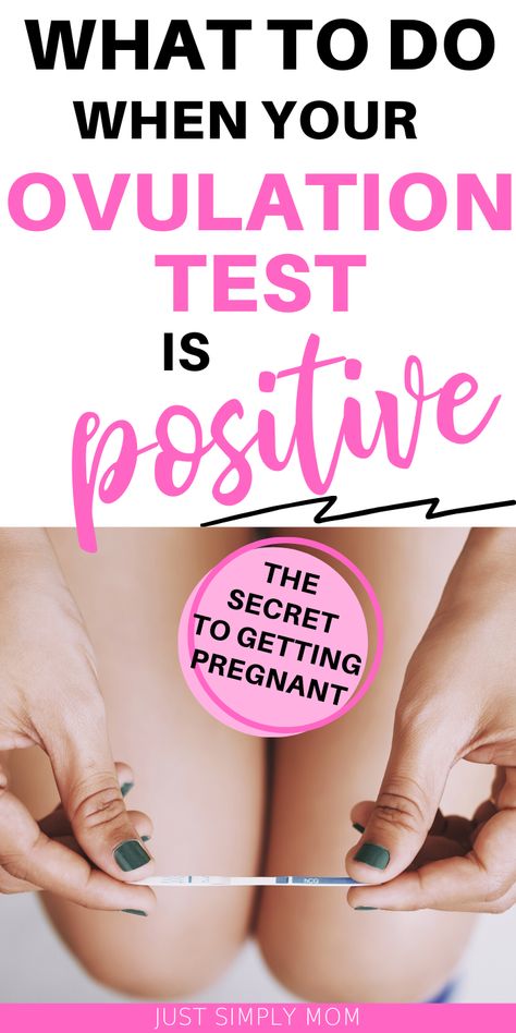 There is one main thing to do when your ovulation test is positive to increase your chances of getting pregnant during your most fertile time. When To Conceive Calendar, Ovulation Test Progression, Conceive Chart, Ovulation Pain, Ovulation Symptoms, Artificial Insemination, How To Conceive, Pregnancy Announcement Ideas, Chances Of Pregnancy