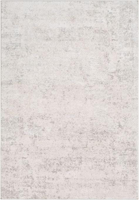 Surya Aisha AIS-2307 Light Gray Transitional Traditional Rug from the Assorted Traditional Rugs collection at Modern Area Rugs Surya Rug, Light Grey Rug, Overdyed Rug, Updated Traditional, Surya Rugs, Cotton Area Rug, Light Grey Area Rug, Rug Direct, Gray Silk