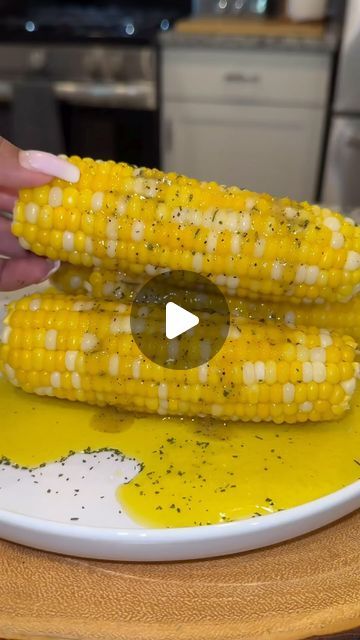 Whole Corn Recipes, Ranch Corn, Chefs Recipes, Heart Diet, Dinner Dresses, Corn Cob, Corn Recipes, Corn On Cob, Lemon Pepper