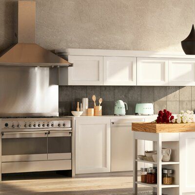 Wood range hood