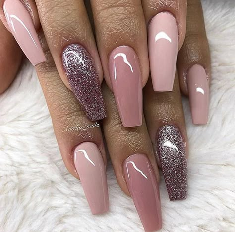 Mauve Nails, Stiletto Nail Art, Fall Acrylic Nails, Coffin Nails Long, Nail Designs Glitter, Coffin Nails Designs, Fancy Nails, Best Acrylic Nails, Gorgeous Nails