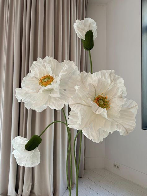 Large paper flowers diy