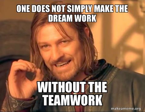 Team work really does make the dream work! Statistics show that 82% of coworking members saw an expansion in their networks. 64% reported that coworking was an important source of work productivity and referrals, as well as 83% reporting positive changes in their mental health. Coworking at Station Loft Works could be the New Years change you have been looking for! See more statistics about the benefits of coworking at http://ergonomictrends.com/coworking-space-statistics/. #stationloftworks #d… Band Jokes, One Does Not Simply, Band Humor, Flirting Moves, Band Memes, Can't Stop Laughing, Music Humor, Epic Fails, Music Memes