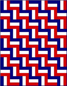 Slice Of Life Quilt Pattern, Rail Fence Quilt Pattern Free, Moving Wall, Valor Quilts, Americana Quilts, Blue Quilt Patterns, American Flag Quilt, Quilt Stars, Quilts Of Valor