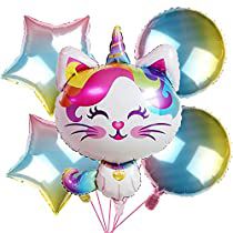 Check this out! Caticorn Birthday Party, Unicorn Party Balloons, Helium Number Balloons, Cat Balloons, Cat Unicorn, Animal Party Theme, Unicorn Balloon, Unicorn Party Supplies, Cat Birthday Party