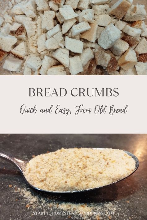 Discover how easy it is to make your own breadcrumbs from leftover bread! Reduce food waste while creating fresh, crispy breadcrumbs or panko, perfect for adding a crunchy coating to fish, meat, or vegetables. A quick and sustainable kitchen hack that will elevate your homemade meals! Breadcrumbs How To Make, How To Make Bread Crumbs, Sourdough Breadcrumbs, Easy Bread Crumbs, Homemade Breadcrumbs, Homemade Bread Crumbs, How To Make Breadcrumbs, Bread Crumbs Recipe, Kitchen Hack