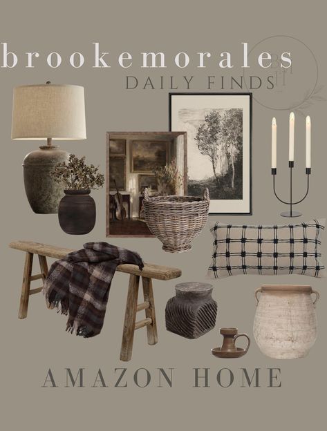 Brooke Morales Home's Amazon Page Checkered Blanket, Inspirational Homes, French Farmhouse, Living Room Inspo, Amazon Home, House Inspiration, Room Inspo, Smart Home, Vintage Finds