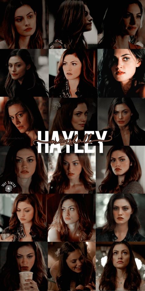 Haley Marshall Wallpaper, Haley Mikaelson, Marshall Wallpaper, Hailey Marshall, Tvd Aesthetic, Hayley The Originals, Vampire Diaries Poster, Hayley Marshall, Vampire Diaries Wallpaper