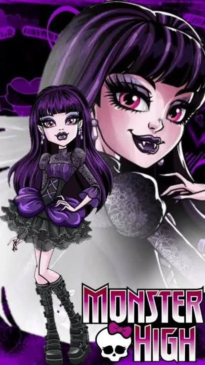 Monster High Ellisabat, Ellisabat Icons, Ellisabat Monster High, Monster High Posters, Monster High Characters Aesthetic, Elissa Bat, Monster High Wallpaper, High Wallpaper, Monster High School