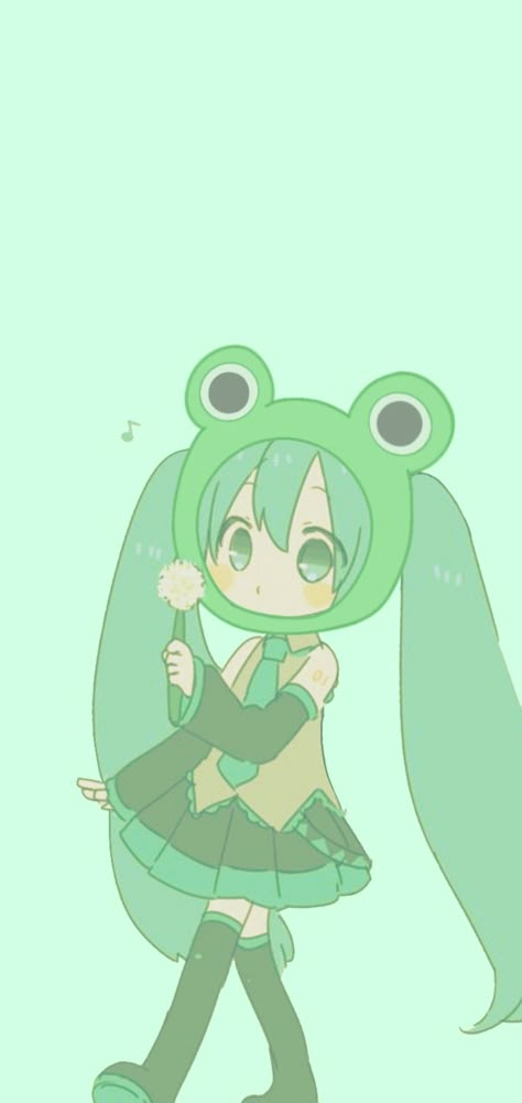 Anime Hats Drawing, Frog Hat Drawing, Frog Aesthetic Pfp, Aesthetic Frog Pfp, Kawaii Frog Drawing, Frog Girl Drawing, Kawaii Frog Wallpaper, Cute Frog Icon, Anime Frog Icon