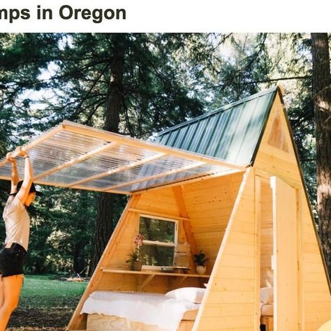 Cedar Bloom on Instagram: "We did it again! #1 🏆@hipcamp campground in all of Oregon for 2024! We’re so stoked and have worked really hard to provide a unique and nourishing experience for our campers. This was not voted on but staff and consumer chosen based on our ratings and reviews. Almost 1600 positive reviews! 🥰 Thank you to all of our lovely and kind happy campers who have made their way to Cedar Bloom. We love hosting you and hope to see you this summer! 🥇🌲🏕️💯" Tiny A Frame Cabin, Tiny Living Space, A Frame Cabins, Cabin Inspiration, A Frame Cabin, Tiny Cabin, Camper Life, Tiny Spaces, Cabin Style