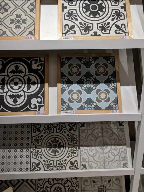 The Pros and Cons of the Cement Tile Trend | Apartment Therapy Cement Tiles Kitchen, Cement Tile Backsplash, Cement Tile Floor, Patterned Bathroom Tiles, Entryway Tile, Patterned Tile Backsplash, Kitchen Tiles Design, Tiles For Bathroom, Tiles Kitchen