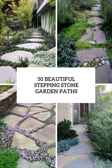 Picture of beautiful stepping stone garden paths Stepping Stone Garden, Round Stepping Stones, Mums Garden, Front Yard Walkway, Stepping Stone Pathway, Stepping Stone Walkways, Stone Garden Paths, Stepping Stone Paths, Pebble Garden