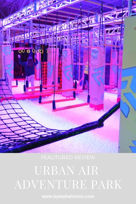 Indoor Adventure Park, Urban Air Adventure Park, Urban Air Birthday Party, Trampoline Park Aesthetic, Jump Park, Indoor Amusement Parks, Urban Air, Cool Playgrounds, Climbing Walls