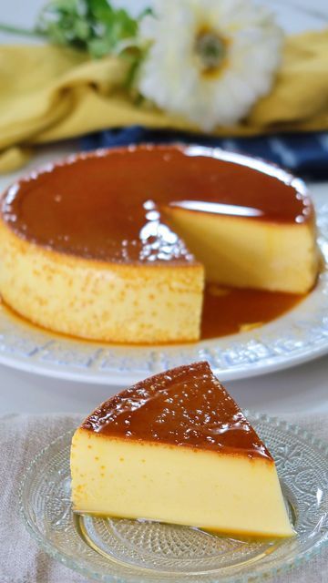 Flan Recipe, Creme Dessert, Filipino Desserts, Chiffon Cake, Filipino Recipes, Flan, Food Pictures, Mini Cheesecake, Cheesecake