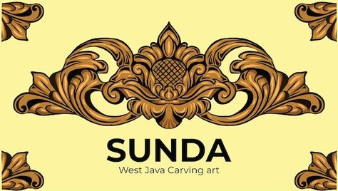 Kujang Sunda Art Vector, West Java, Carving Art, Java, Premium Vector, Batik, Graphic Resources, Indonesia, Carving