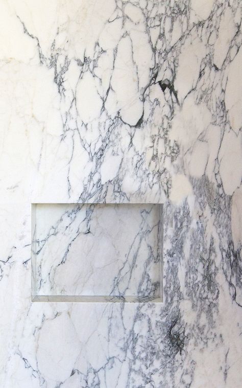 marble slab shower mandy moore// sarah sherman samuel Marble Slabs Bathroom, Marble Shower Shelves, Marble Shower Shelf, Marble Slabs For Shower Walls, Marble Bathroom Shelf, Stone Slab Shower Walls, Marble Slab Shower Walls, Interior Design Master Bath, Marble Slab Bathroom