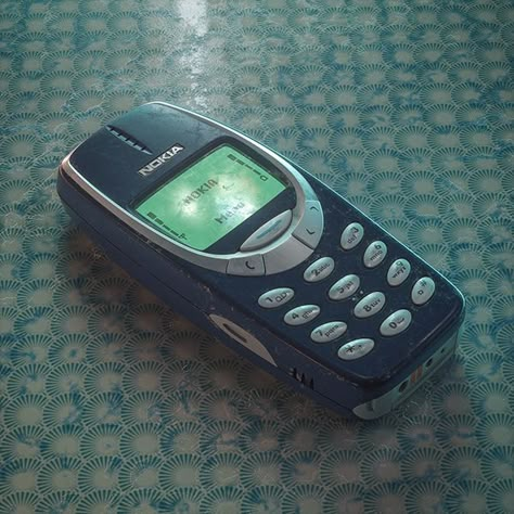 NOKIA 3310 Hommage on Behance Old School Phone, Nokia 3310, Nokia Phone, Old Technology, Retro Phone, Old Phone, Cover Artwork, Aesthetic Vintage, Funky Art