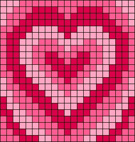 Cross Stitch Heart, Alpha Pattern, Friendship Bracelet, Blossom, Cross Stitch, Bubbles, Bracelet, Pattern