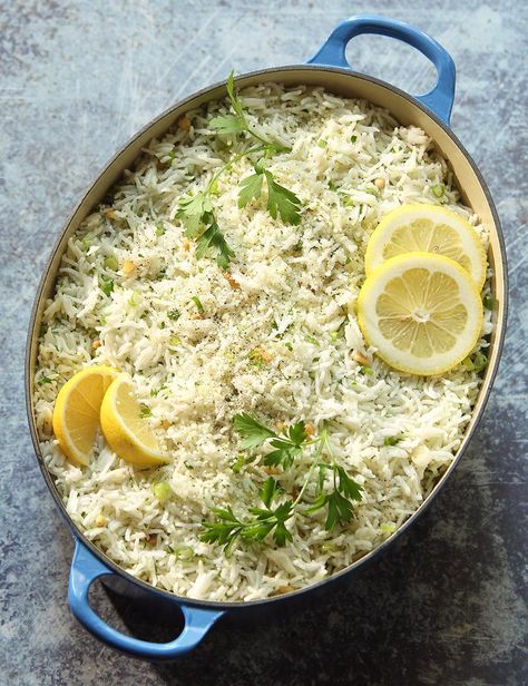 Herbed Italian Rice Rice Recipes Italian, Italian Rice Recipes, Cilantro Rice Recipe, Lemon Rice Recipe, Italian Rice Dishes, Jasmine Rice Recipes, Basmati Rice Recipes, Rice Maker, White Rice Recipes