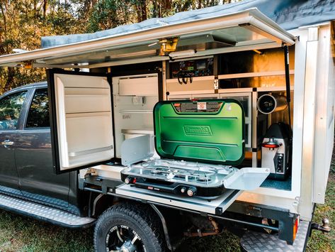 Traymate Campers | Not Your Typical Aluminium Ute Canopy Triton Camping Setup, Canopy Set Up 4x4, Canopy Camping Setup, Ute Canopy Setup, 4x4 Canopy Setup, Canopy Setups 4x4, Ute Tray Ideas, 4wd Canopy Setup, 4wd Camping Setup