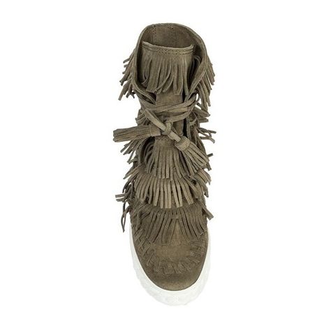 Casadei Suede Fringed Sneakers ($766) ❤ liked on Polyvore featuring shoes, sneakers, high heel wedge sneakers, lace up high heel shoes, rubber sole shoes, lacing sneakers and laced sneakers Fringe Sneakers, Lace Up High Heels, High Heel Wedges, Suede Fringe, Heels & Wedges, Sole Shoes, Lacing Sneakers, Wedge Sneakers, Heel Shoes