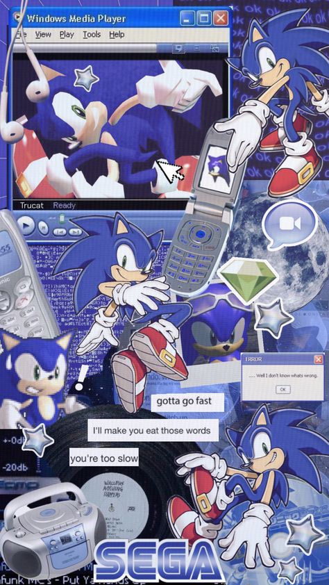 #myfirstshuffle #sonicthehedgehog #sonic Sonic Project, Sonic Wallpaper, Genos Wallpaper, Classic Sonic, Y2k Wallpaper, Sonic Funny, Sonic Franchise, Hedgehog Art, Sonic Adventure