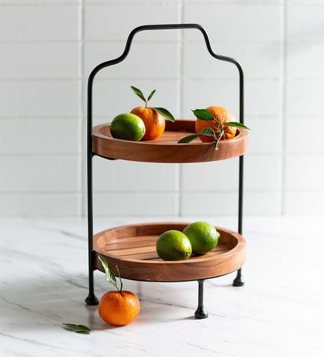 Tiered Fruit Stand, Wooden Food Tray, Tiered Server, Wooden Fruit Bowl, Wood Platter, Wood Display Stand, Serving Stand, Wooden Food, Candle Stands