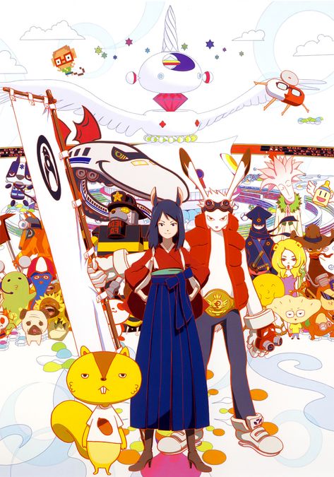 King Kazma, Superflat Pop, Studio Chizu, Summer Wars, Japan Animation, Optimus Prime Art, Mamoru Hosoda, Ghibli Anime, Anime Wall Prints !!