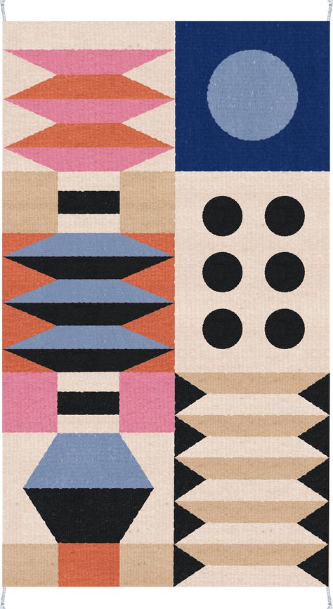 Rrres Rug, Abstract Art Prints Pattern Design, Minimalist Bohemian, Abstract Rugs, Scandinavian Mid Century Modern, Hall Kitchen, Quilt Modernen, Modern Textiles, Eclectic Modern