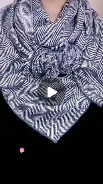 Japanese Scarf Tying, How To Fold A Large Square Scarf, How Flight Attendants Tie Their Scarves, Black Dress And Scarf Outfit, How To Tie A Summer Scarf, How To Style Large Scarf, Wearing A Scarf As A Belt, Pashmina How To Wear, Large Square Scarf Tying Ideas