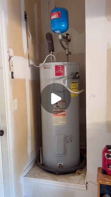 ThePlumbersPlunger on Instagram: "Replacing an electric water heater and brining the new water heater up to current code standards.

#plumbing #plumber #howto #diy #repair #fyp #trades" Water Heater Installation, Electric Water Heater, Water Heater, Plumbing, Electricity, Repair, Coding