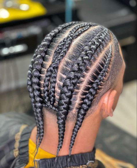 Mens Stitch Braids, Hairstyles Man, Cornrow Braids Men, Mens Twists Hairstyles, Hairstyles Cornrows, Braids With Fade, Easy Braid Styles, Hair Twists Black, Afro Hairstyles Men