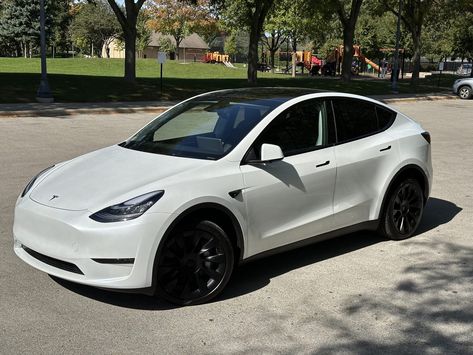 2023 Tesla Model Y Long Range AWD for sale right now. 3,000-miles. $49,100. Tesla Model Y White, Tesla Y, 2023 Tesla, Tesla Model Y, Tesla Model, Super Cars, Tesla, Right Now, Range