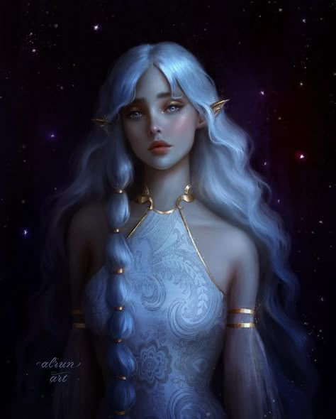 Dnd Druid, Snow Elf, Moon Elf, Dnd Elves, Elf Cosplay, Elf Druid, Elves Fantasy, Female Elf, Dragon Artwork Fantasy