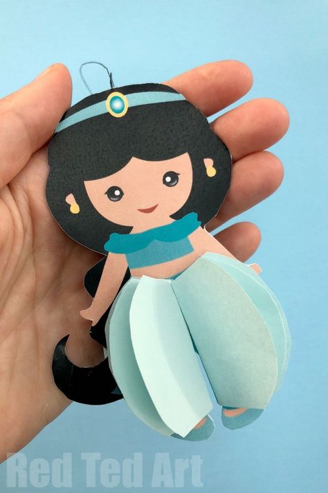 Disney Princess Crafts, Mouse Craft, Mickey Mouse Ornaments, Disney Paper Dolls, Princess Crafts, Red Ted Art, Mouse Crafts, Cards To Make