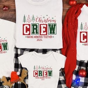 Perfect for your 2024 family or group gatherings, this personalized name festive shirt brings everyone closer with a fun, unified look for the holiday season! Comfy Christmas Outfits, Holiday T Shirts, Christmas Eve Outfit, Personalized Christmas Shirts, Matching Family T Shirts, Christmas Pj, Matching Family Shirts, Kindergarten Teacher Shirts, Matching Christmas Shirts