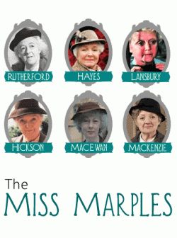 Miss Jane Marple is a fictional character in twelve of Agatha Christie's murder mystery books. Her first appearance in a novel was in "The Murder at the Vicarage". Geraldine Mcewan, Joan Hickson, British Mysteries, Margaret Rutherford, Tv Detectives, Mystery Show, Jane Marple, Agatha Christie's Poirot, Agatha Christie Books