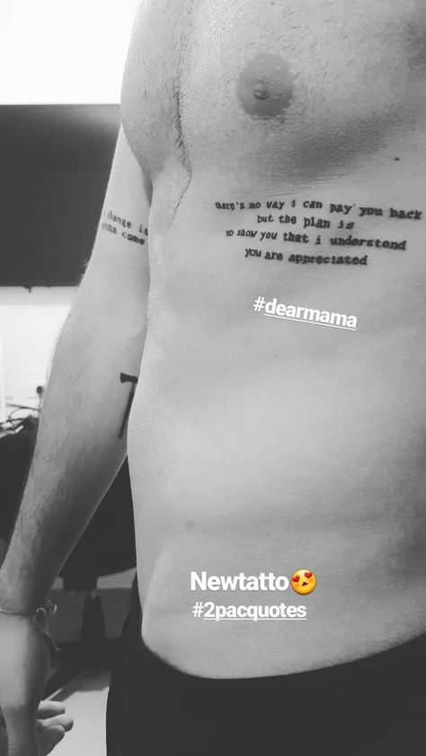 2pac quotes dear mama tattoo 2pac Quotes Tattoos, Dear Momma Tattoo, 2pac Quote Tattoo, Brother Died Tattoo, Dear Mom Tattoo, Dear Mama Tattoo, 2pac Tattoos Ideas, Tattoo For 3 Kids, Dear Mama Quotes