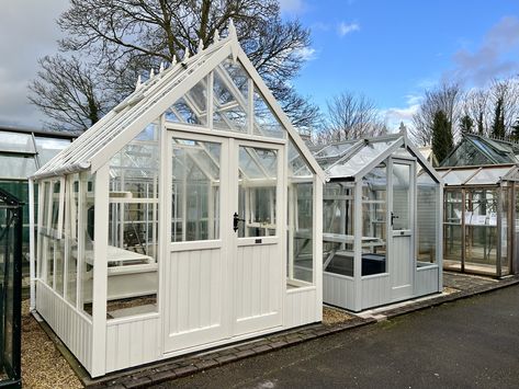 Timber Victorian-style greenhouse by Clearview Garden Buildings Narrow Windows, Victorian Greenhouses, Roof Pitch, English Country Garden, Traditional Look, English Country Gardens, Be Mindful, Garden Buildings, Greenhouses